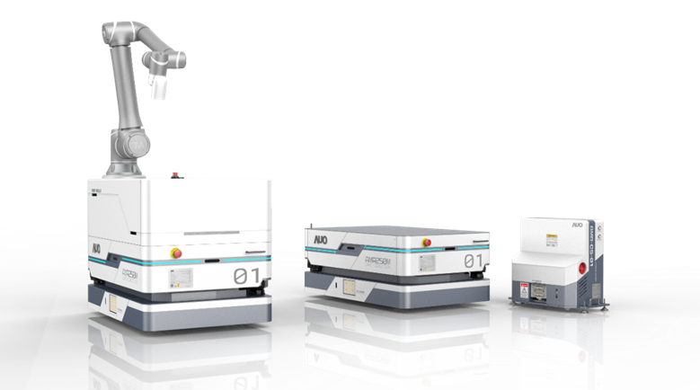 KY开元數位開發的自主式移動機器人（AMR250M），搭配全向輪並結合AI演算法、2D LiDAR、3D攝影機等技術，協助客戶實現產線全自動化